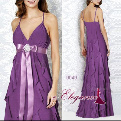 Fialové společenské šaty Ever Pretty