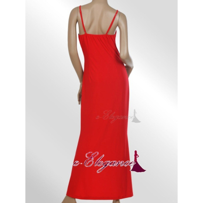 Dlouhé červené společenské šaty Ever Pretty