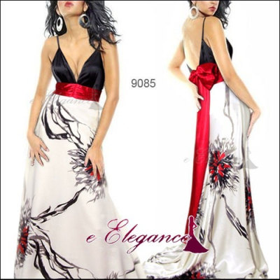 EVer Pretty Společenské šaty s vlečkou