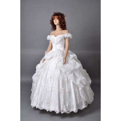 Romantické svatební šaty