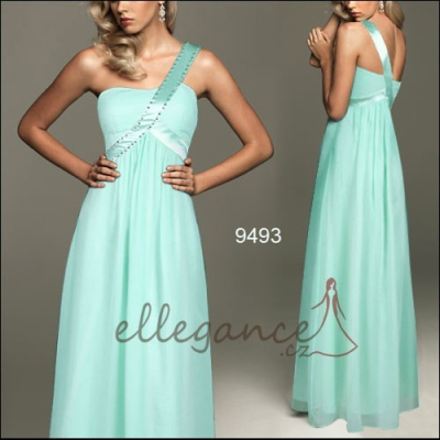 Dlouhé tyrkysové šaty Ever Pretty