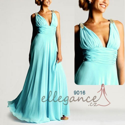 Ever Pretty modré společenské šaty