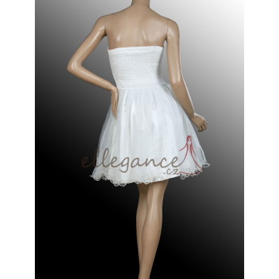 Bílé Koktejlové šaty Ever Pretty