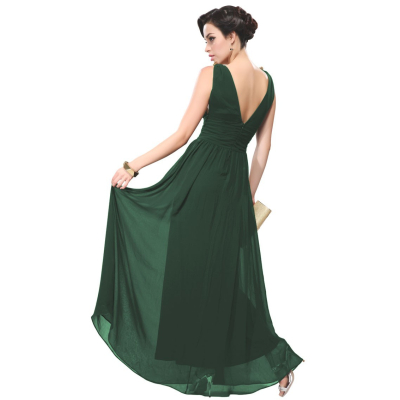 Ever Pretty zelené dlouhé šaty