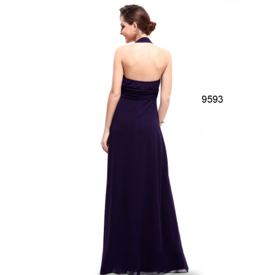 Dlouhé fialové šaty Ever Pretty