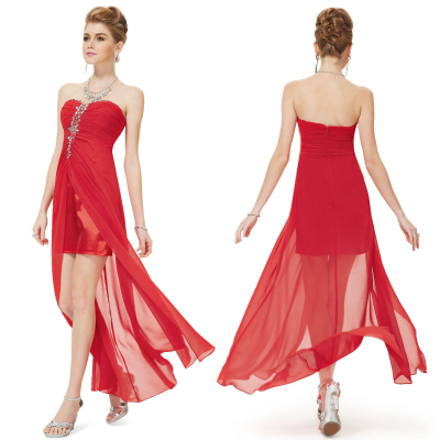 Červené společenské šaty Ever Pretty