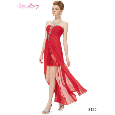Červené společenské šaty Ever Pretty
